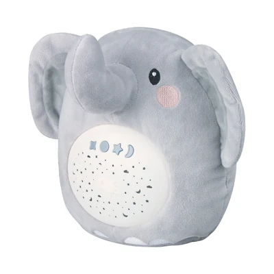 Gambar Little Giggles Boneka Soothed Project Elephant - Abu-abu