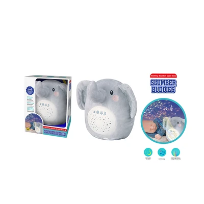 Gambar Little Giggles Boneka Soothed Project Elephant - Abu-abu