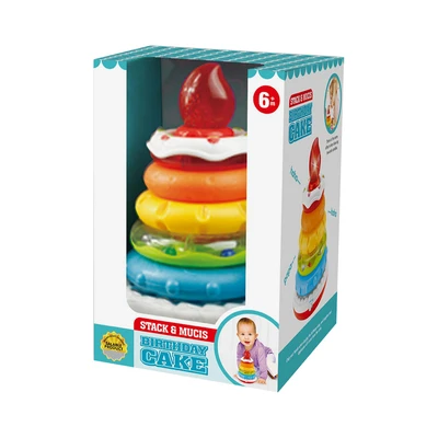 Gambar Little Giggles Set Stack & Mucis Birthday Cake - Mix