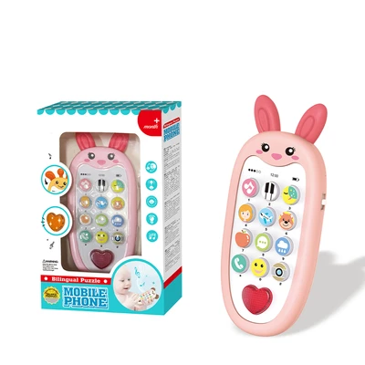 Gambar Little Giggles Enlightenment Phone Rabbit - Pink