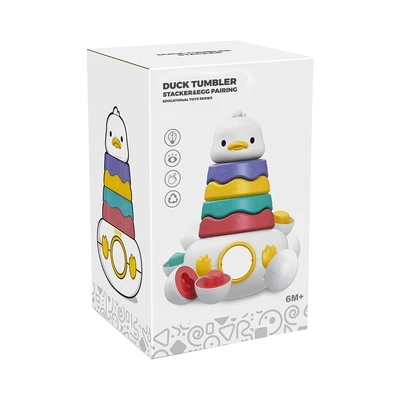 Gambar Little Giggles Set Duck Tumbler Stack & Egg Pairing - Mix