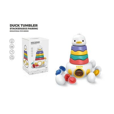 Gambar Little Giggles Set Duck Tumbler Stack & Egg Pairing - Mix