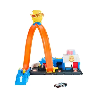 Gambar Hot Wheels Playset Super Police Station - Mix