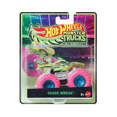 Gambar Hot Wheels Diecast Monster Trucks Glow In The Dark 1:64 Random