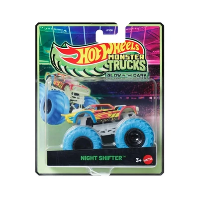 Gambar Hot Wheels Diecast Monster Trucks Glow In The Dark 1:64 Random