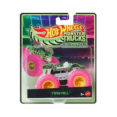 Gambar Hot Wheels Diecast Monster Trucks Glow In The Dark 1:64 Random