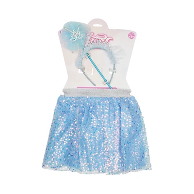 Gambar Pretty Missy Set Dress Up Skirt - Biru