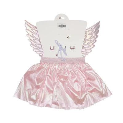 Gambar Pretty Missy Set Dress Up Skirt Wing - Pink
