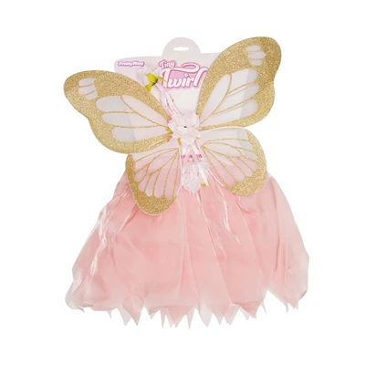 Gambar Pretty Missy Set Dress Up Skirt Butterfly Fairy - Pink