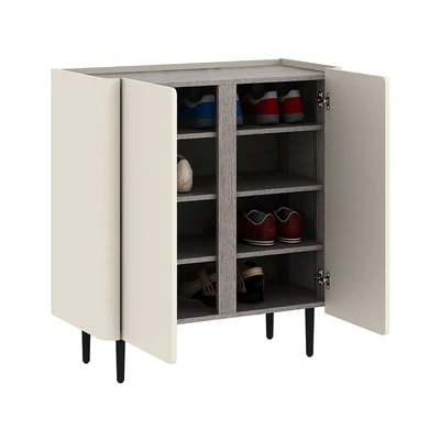 Gambar Informa Poland Kabinet 2 Pintu - Abu-Abu Muda