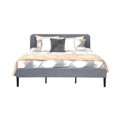 Gambar Informa 160x200 cm Lio II Tempat Tidur - Abu-Abu