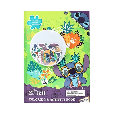 Gambar Red Ridge Set Coloring & Activity Book Stitch Dengan Stiker - Mix