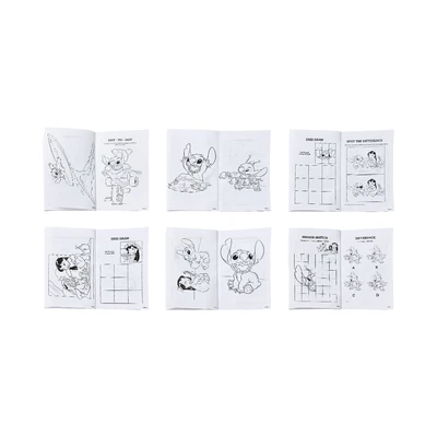 Gambar Red Ridge Set Coloring & Activity Book Stitch Dengan Spidol - Mix