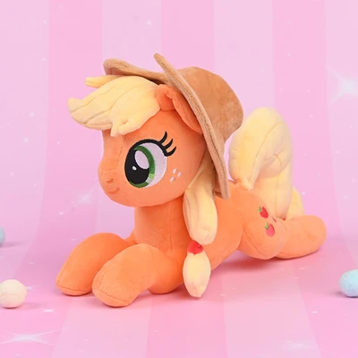 Gambar Reesee Boneka Plush Lying Applejack 22.8 Cm - Oranye
