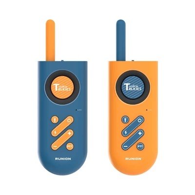 Gambar Kiddy Fun Set Walkie Talkie Fashion 500 Mtr - Biru/oranye