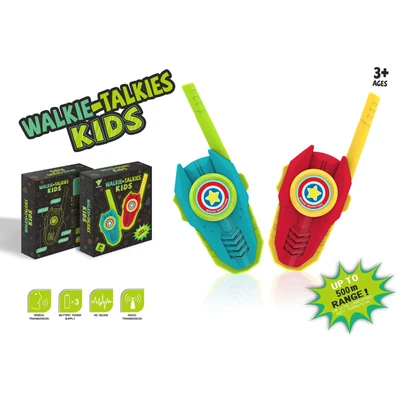 Gambar Kiddy Fun Set Walkie Talkie Children 500 Mtr - Hijau/merah