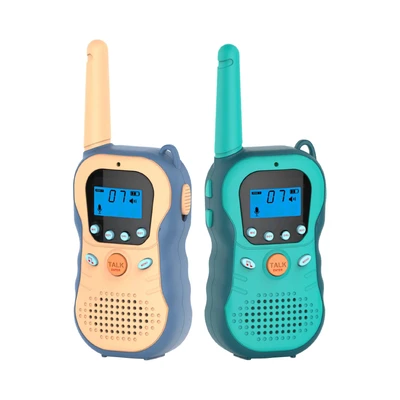 Gambar Kiddy Fun Set Walkie Talkie Sound Change 3 Km - Krem/hijau