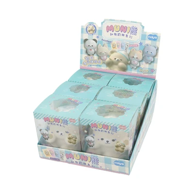 Gambar Molynk Squeeze Muni Bear & Pals Cat - Putih