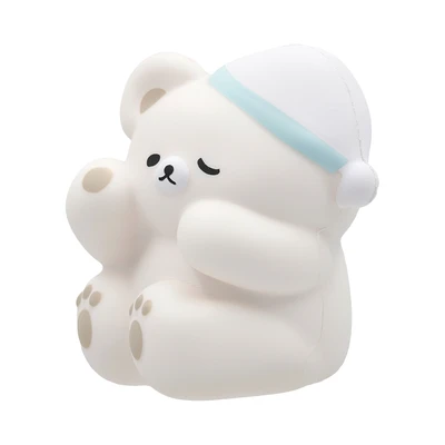 Gambar Molynk Squeeze Muni Bear & Pals Sleepy - Putih
