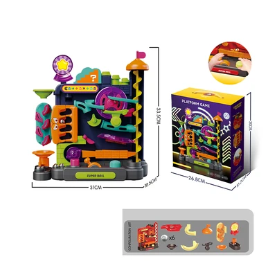 Gambar Kiddy Fun Playset Balls On The Run & Ball - Biru Tua