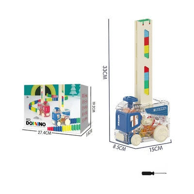 Gambar Kiddy Fun Set Domino Car - Biru