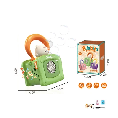 Gambar Kiddy Fun Kitten Bubbles Handbag - Hijau