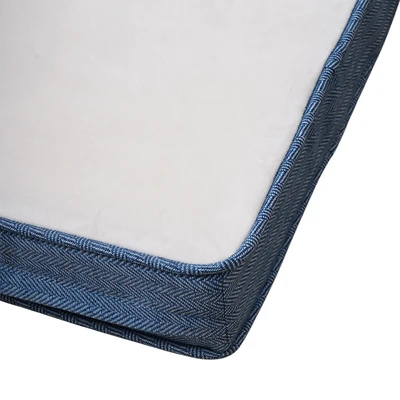Gambar Cavea Ukuran M Tempat Tidur Hewan Flat Linen - Biru