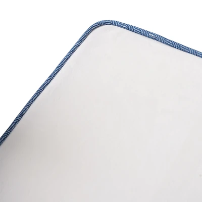 Gambar Cavea Ukuran M Tempat Tidur Hewan Flat Linen - Biru