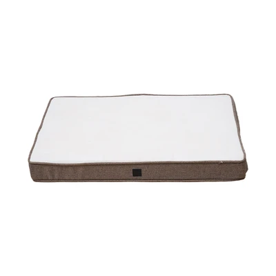 Gambar Cavea Ukuran L Tempat Tidur Hewan Flat Linen - Cokelat