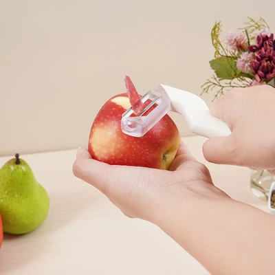 Gambar Culinart Alat Pengupas Rotatable 20 cm - Putih