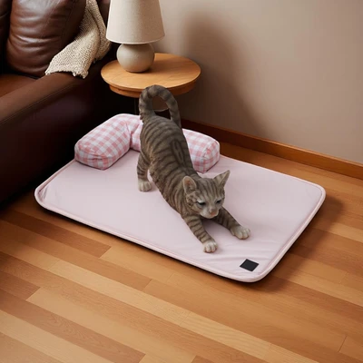 Gambar Cavea Tempat Tidur Hewan Flat Non Woven - Pink