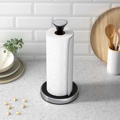 Gambar Stora Holder Tisu Dapur Roll Trickbar - Hitam/Silver