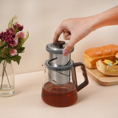 Gambar Culinart Blanco Teko Teh 500 ml Transparan