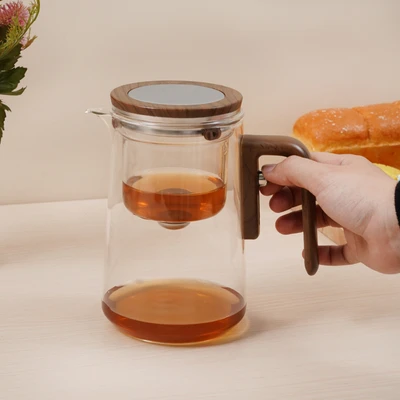 Gambar Culinart Diane Teko Teh Kaca Borosilikat 800 ml Transparan