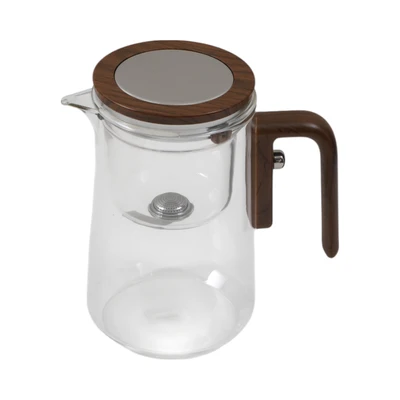 Gambar Culinart Diane Teko Teh Kaca Borosilikat 800 ml Transparan