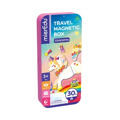 Gambar Mieredu Puzzle Travel Magnetic Box Unicorns Set 30 Pcs - Mix
