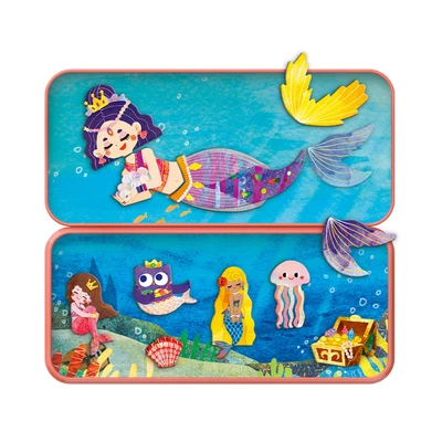 Gambar Mieredu Puzzle Travel Magnetic Box Mermaids Set 30 Pcs - Mix