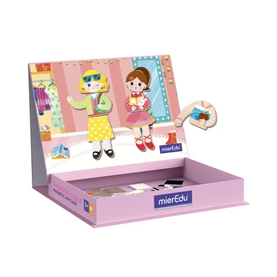 Gambar Mieredu Puzzle Magnetic Art Case Fashion Girls Set 47 Pcs - Mix