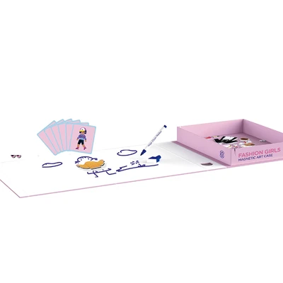 Gambar Mieredu Puzzle Magnetic Art Case Fashion Girls Set 47 Pcs - Mix