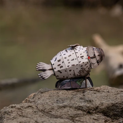 Gambar Mieredu Puzzle 3d Build & Sound Seal Set 36 Pcs - Mix