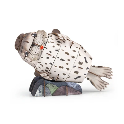 Gambar Mieredu Puzzle 3d Build & Sound Seal Set 36 Pcs - Mix