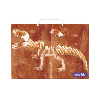 Gambar Mieredu Magnetic Pad Tyrannosaurus Set 45 Pcs - Merah