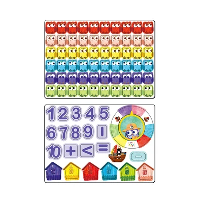 Gambar Mieredu Magnetic Art Case Learning Game Counting Set 83 Pcs - Mix