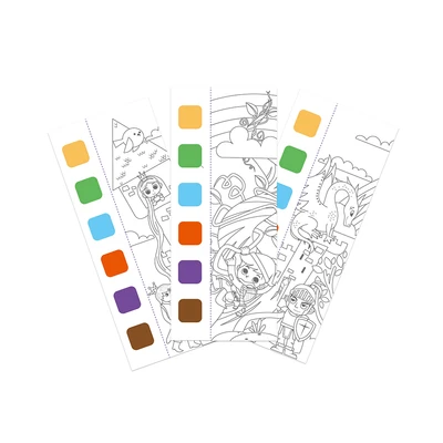 Gambar Mieredu Set Pocket Watercolour Painting Fairytale - Mix