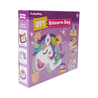 Gambar Pretty Missy Set Diy Unicorn Felt Bag - Mix
