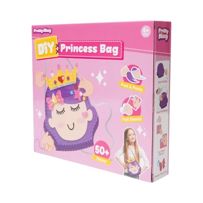 Gambar Pretty Missy Set Diy Princess Felt Bag - Ungu
