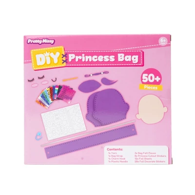 Gambar Pretty Missy Set Diy Princess Felt Bag - Ungu