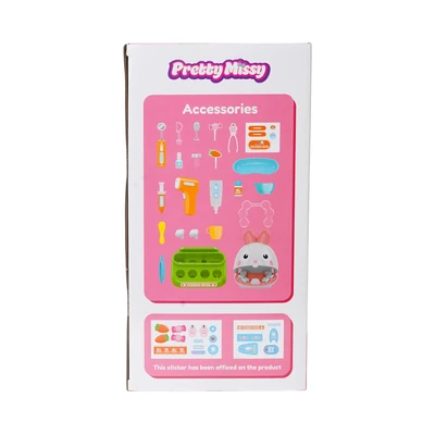 Gambar Pretty Missy Set Rabbit Dentist - Putih/oranye