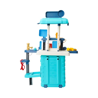 Gambar Pretty Missy Playset 3 In 1 Mobile Hospital Luggage - Biru