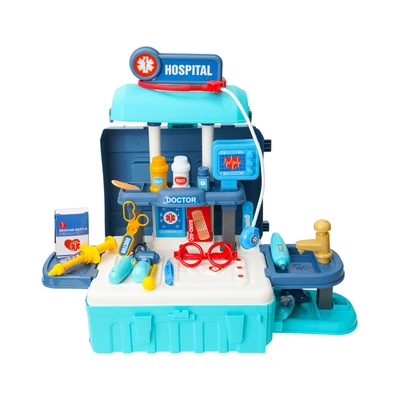 Gambar Pretty Missy Playset 3 In 1 Mobile Hospital Luggage - Biru